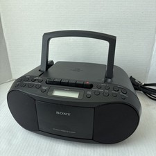 Sony CFD-S70 CD Cassette Boombox AM/FM Radio CD PLAYER NOT WORKING
