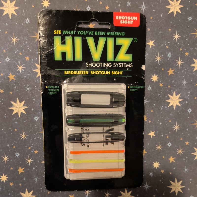 HIVIZ Birdbuster Front Magnetic Shotgun Sight Green & Red BB2005