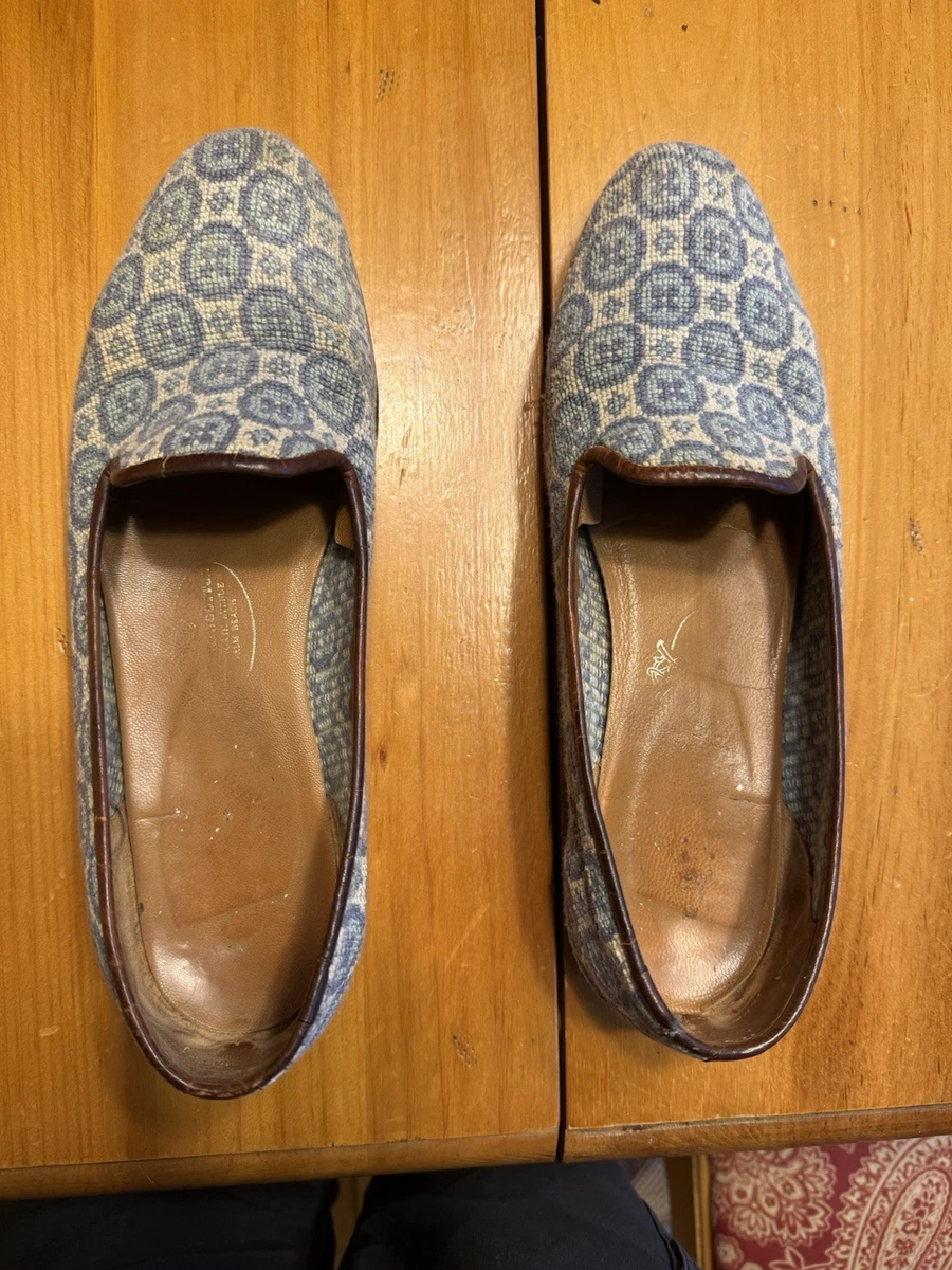 美品STUBBS & WOOTTON RIGHT LEFT Genuine Handmade Slippers for Men Women and Child | Stubbs and Wootton