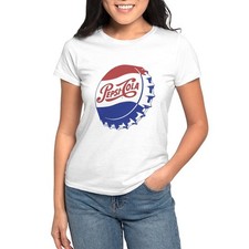 CafePress Pepsi Bottle Cap Women's Value T Shirt Women's T-Shirt 1154527085 