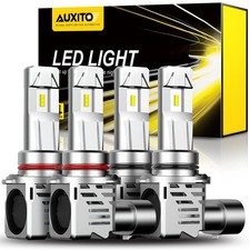 AUXITO 9005 9006 Bulbs Combo, 9006/HB-4 and 9005/HB-3/HB3u Halogen 9005 9006
