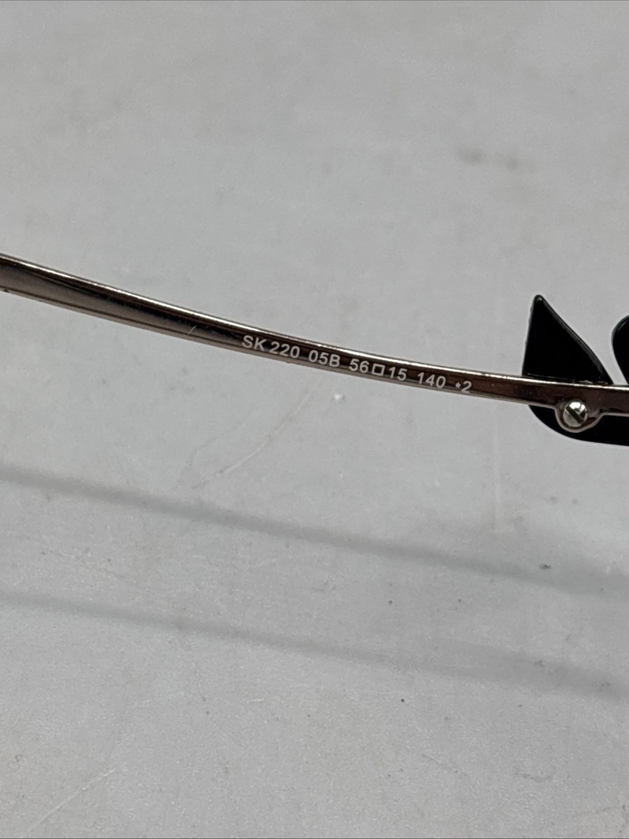 Swarovski SK220 05B Gold Cat Eye Slim Sunglasses Frame 56-15  display picture 2