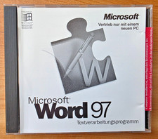 MICROSOFT WORD 97 für Microsoft 95 / NT von 1997