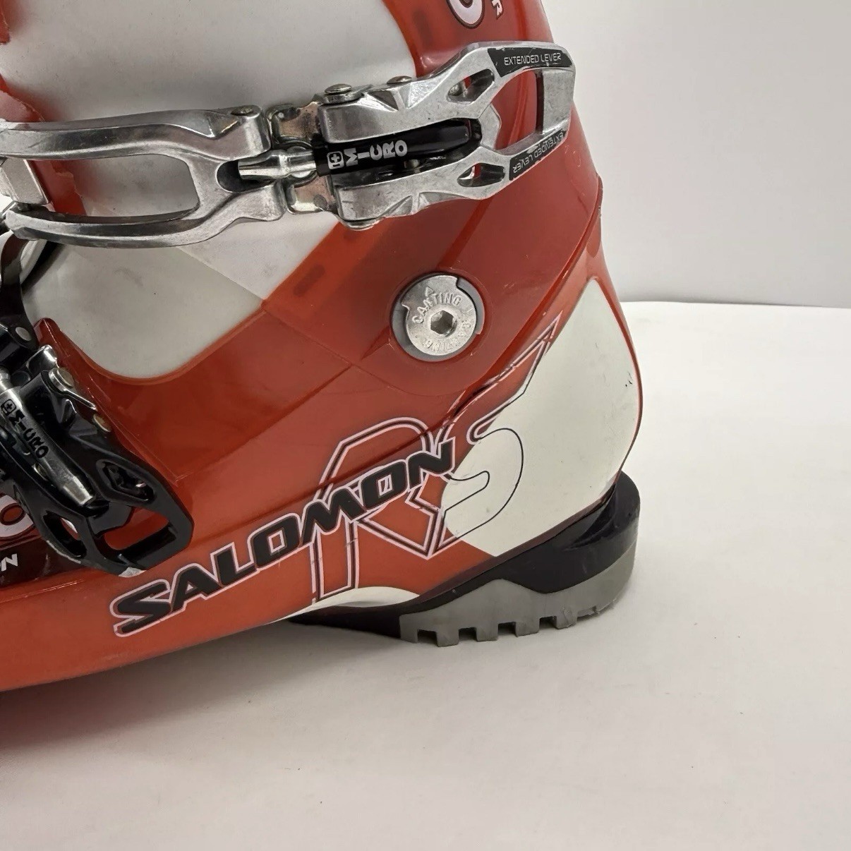 Scarponi da sci uomo Salomon Mission 880 RS taglia 27 27 5 downhill sci alpino rosso