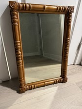Vintage 1970s Hollywood Regency Faux Bamboo W...