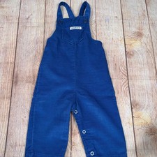 Vintage Health-tex 18 Month Blue Corduroy Overalls