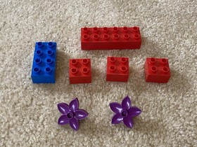 #2984 #2987 Lego Duplo Winnie Pooh Honey Hunt & Hundred Acre Wood, Vintage RARE