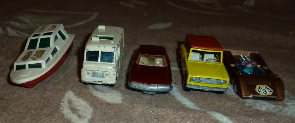 matchbox nr 18 field car nr 51 citroensm tv service van 62 wt 503 mclaren boot - Bild 2 von 4