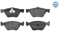 Meyle Bremsbelagsatz, Scheibenbremse 0252167020