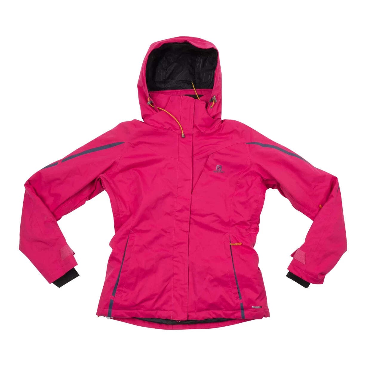 Giacca con cappuccio isolata Salomon