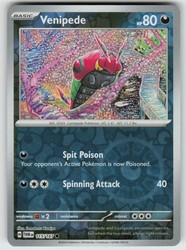 Venipede 115/167 Twilight Masquerade Reverse Holo