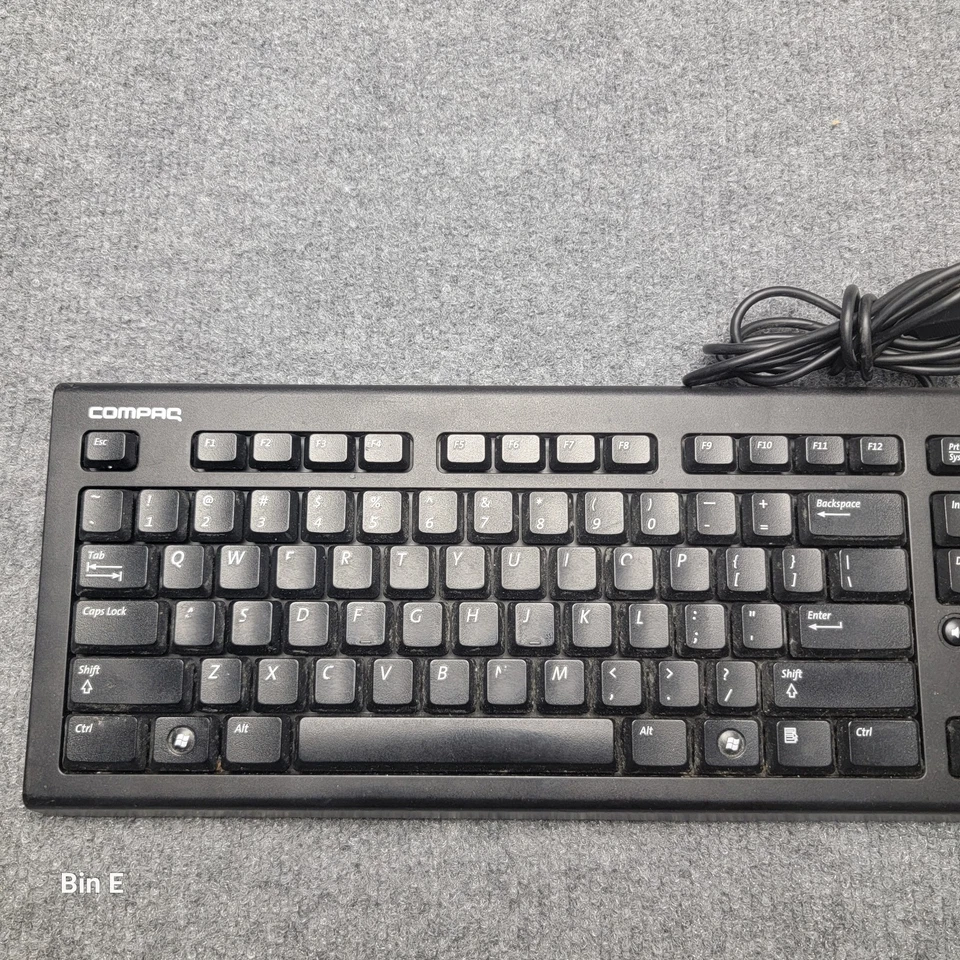 COMPAQ Wired USB Classic Slim Keyboard - 505130-371 - Image 3 of 4