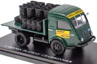 Renault 2 Tonnes Plateau Charbonnier 1947 1/43 Ixo