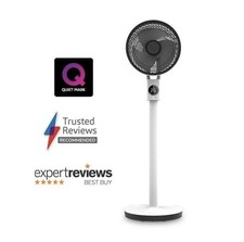 Meaco Sefte 10”  3-in-1 Pedestal Air Circulator Fan with Remote, 10-inch