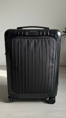 Rimowa ブラック 4輪 Rimowa Essential Sleeve Cabin Black 4 wheels Carry Case Suitcase