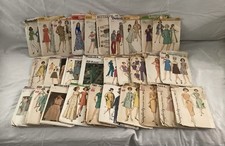 Lot of 290 Vintage Sewing Patterns McCall Sim...