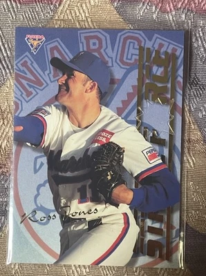 1995 Futera ABL Baseball Ross Jones / Jon Deeble Rare Sample /3000 #SF-FP 6 - Image 1 of 2