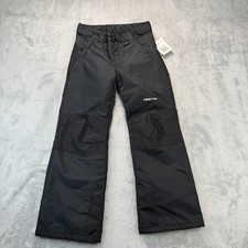 ARCTIX Snow Pants Youth Size M 10/12 Black Snowboarding Ski