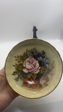 Aynsley Signed J A Bailey Hand Painted Floral Gold Gilt Comport Compote 14cm 
