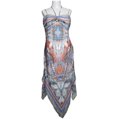 Freesoul, Kleid, Größe: L, Mehrfarbig, Seide, Sonstiges, Damen #rLJ
