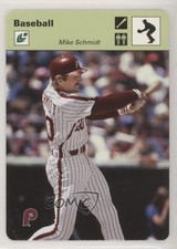 2005 Leaf Sportscasters Green Fielding Bat 21/30 Mike Schmidt #32 HOF 0c6