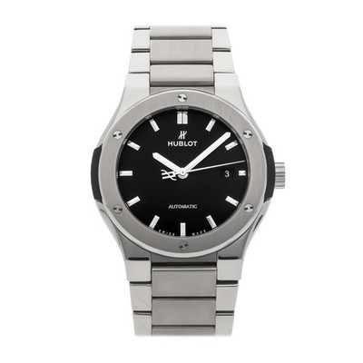 Hublot Classic Fusion Titanium Automatic 42mm Bracelet Watch Date 548.NX.1170.NX