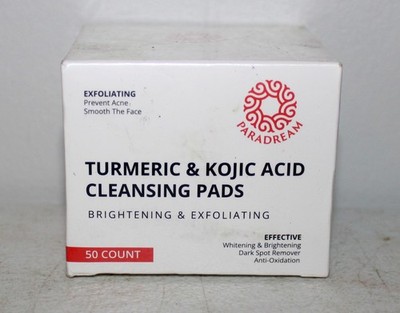 PARADREAM - Turmeric & Kojic Acid Cleansing Pads - 50 Count