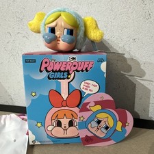 POP MART Crybaby x Powerpuff Girls Series Plush Figure Toy Dolls - BUBBLES 