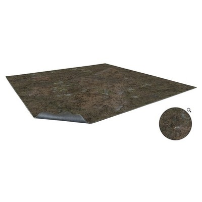 Muddy Streets Gaming Mat 3x3 w/ Grid Battle Systems Terrain D&D DND Playmat YHP