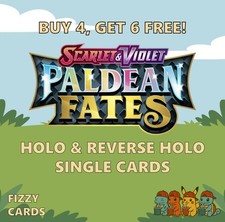 Pokemon Paldean Fates Holo & Reverse Holo Einzeln