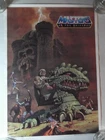 He-Man Dragon Walker Grayskull MOTU Poster Vtg 1984 17 X 24 Original