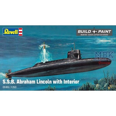 Revell REV5185 S.S.B. Abraham Lincoln with Interior