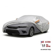 Compact Sedan Car Cover Waterproof All A3-Fit Sedan Length up to 185 inchs