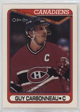 1990-91 O-Pee-Chee Guy Carbonneau #93 HOF 06na