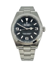 Rolex Explorer Stainless Steel Men's Watch, 124270