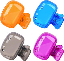 Hxezoc 4 Pack Travel Toothbrush Head Covers Toothbrush Protector Cap Brush Pod C