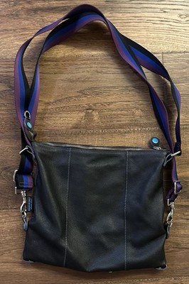 Gabs Italia G-Urban M Ruga Tweed Leather Convertible Shoulder Bag