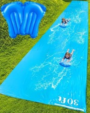 Slip and Water Slide for Kids Adults, Extra Long Giant Slip N Water Slide for Ba
