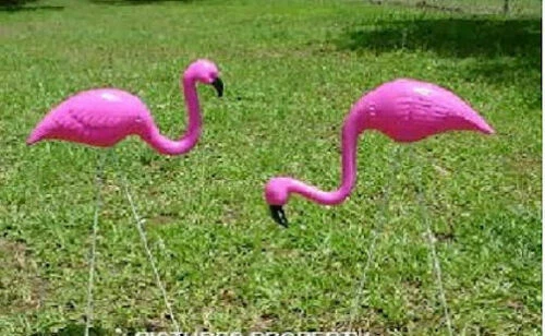 Birds & Birdhouses Miniature Outdoor Garden Stakes