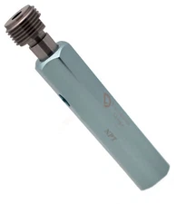 1/8-27 NPT Tapered Pipe Thread Plug Gage Assembly NIST Tracable Vermont Gage USA