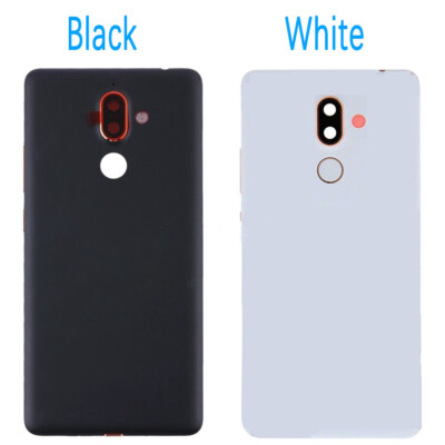For Nokia 7+ Plus Back Cover Battery Metal Rear Housing Door