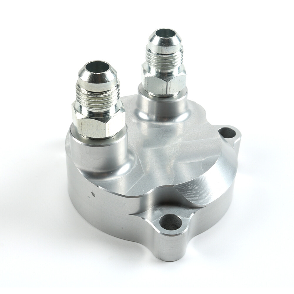 Fit Yamaha Warrior Raptor 350 Oil Filter to oil Cooler Adapter Billet