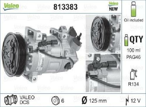 Original VALEO Air Conditioning Compressor 813383 for Renault