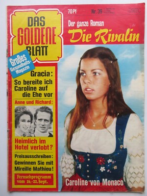 Das goldene Blatt 39/1972, Mireille Mathieu, Les Humphries und Dunja Rajter,