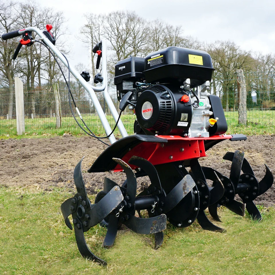 Gartenfräse Motorhacke Benzin 84cm Arbeitsbreite Kultivator Garten Boden Fräse - Bild 3 von 4