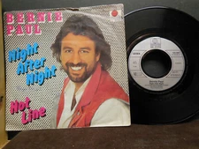 Bernie Paul – Night After Night / Hotline, 45 RPM VG w/ PS (23A)