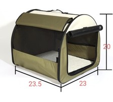 Collapsible Dog Cat Crate Soft Portable Foldable Kennel Car Travel Washable NEW