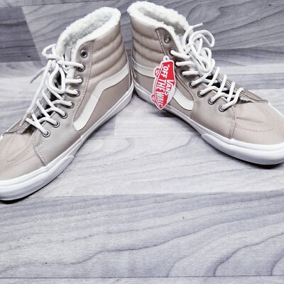 Vans Sk8-Hi Cordura Sherpa Walnut Mens 8.5 Womens 10 New