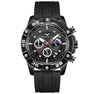 ONOLA Hot Sale Casual Multi-Function Quartz Watch Men and Women Fashion