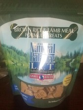 Natural Balance L.I.T. Limited Ingredient Treats Brown Rice  Lamb Meal 8oz